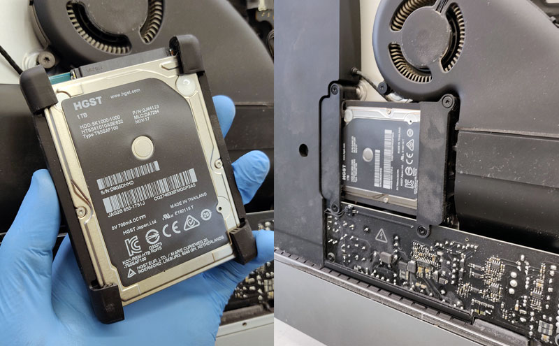 HDD-disko-isemimas iMac kompiuterio pagreitinimas
