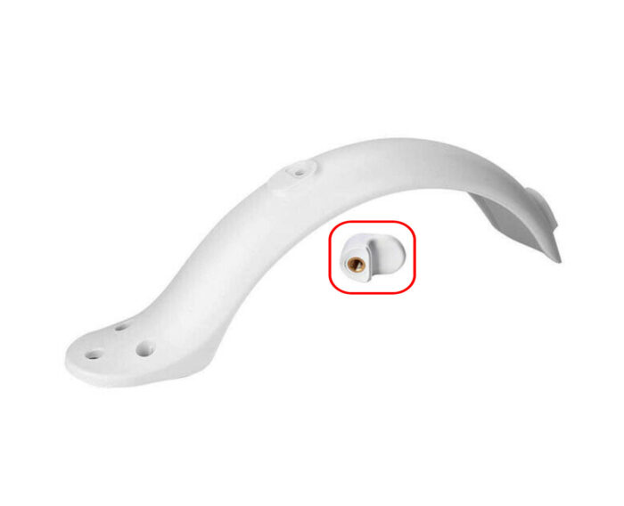 Xiaomi galinio sparno kabliukas (baltas)