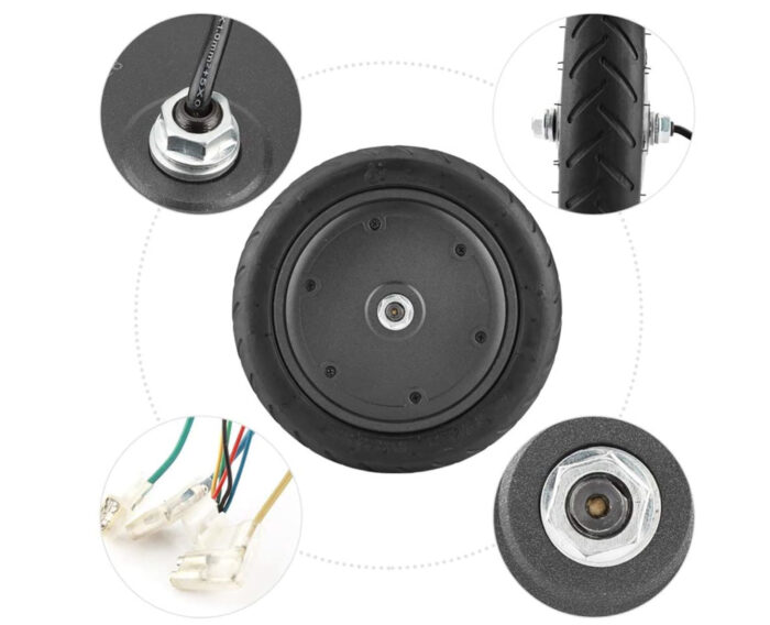 Xiaomi M365 variklis su padanga