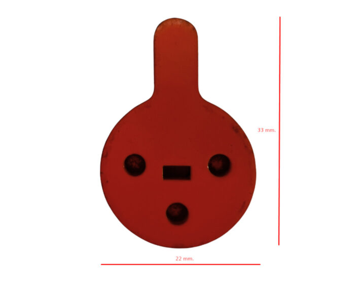 Kaladėlės 22 mm x 33 mm.